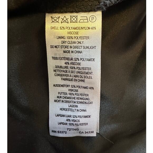 Black Floral Velvet Burnout Sheer Mock Neck Blouse Top - Picture 8 of 9